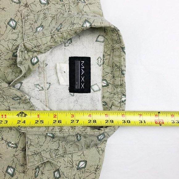 Maxx FM Men Casual Button Down Shirt Large - Picture 8 of 8
